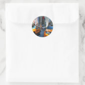 STICKER ROND NYC (Sac)