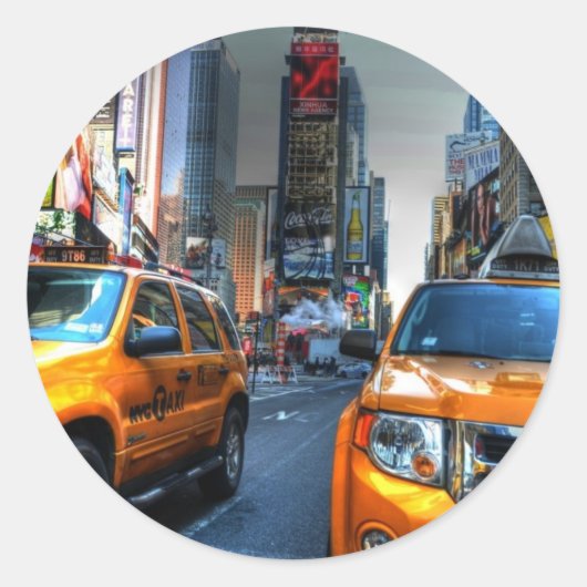 STICKER ROND NYC (Devant)