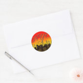 Sticker Rond nyc (Enveloppe)