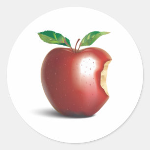Sticker Rond NYC New York City Apple