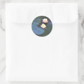 Sticker Rond Nymphes, Claude Monet (Sac)