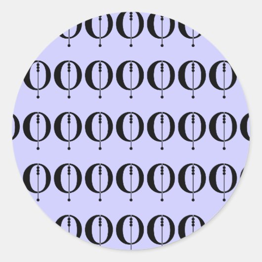 STICKER ROND O (Devant)