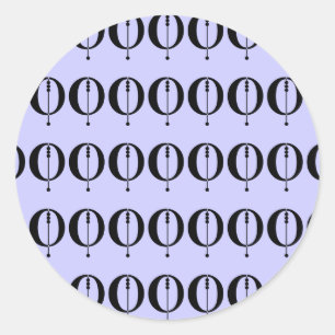 STICKER ROND O