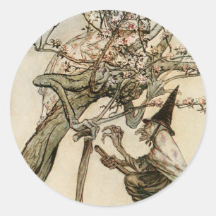 Sticker Rond O Arbre à moi