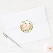 Sticker Rond Oasis intérieure | Qu'il augmente (Enveloppe)