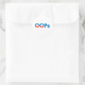 Sticker Rond Obama (Sac)