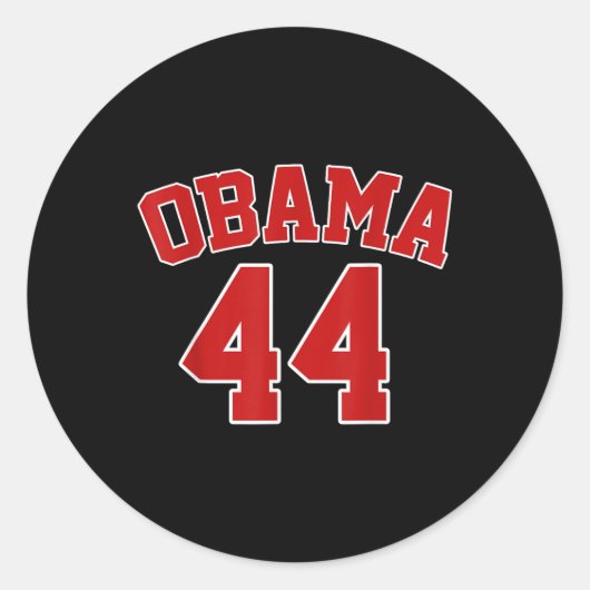 Sticker Rond Obama (Devant)