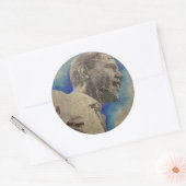 Sticker Rond Obama '08 (Enveloppe)