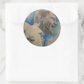 Sticker Rond Obama '08 (Sac)