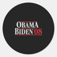 Obama 08 Chemise - Campagne Rétro Obama Biden