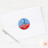 Sticker Rond Obama 2012 (Enveloppe)