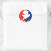 Sticker Rond Obama 2012 (Sac)