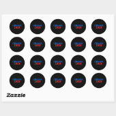 Sticker Rond Obama 2028 _9 (Feuille)