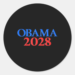 Sticker Rond Obama 2028 _9