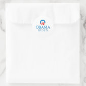 Sticker Rond Obama Biden (Sac)