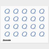 Sticker Rond Obama Big O (Feuille)