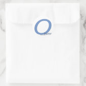 Sticker Rond Obama Big O (Sac)