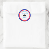 STICKER ROND OBAMA KING (Sac)