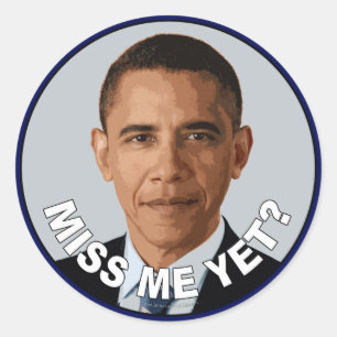 Sticker Rond Obama : Me manque-t-il encore ?