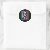 Sticker Rond Obama toujours mon type Barack Obama (Sac)