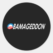 Sticker Rond Obamageddon 2 (Devant)