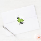 Sticker Rond Objectif Pour Le Jeu De Slug-cess Funny Positif (Enveloppe)