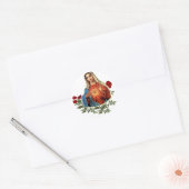 Sticker Rond Objet cadeau Mère Mary (Enveloppe)