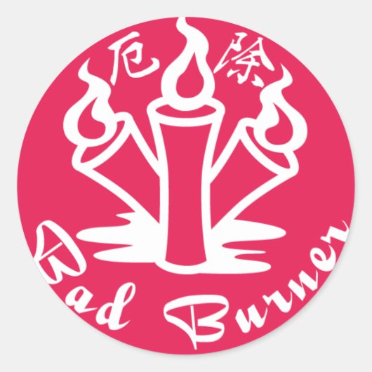 Sticker Rond objet talisman (Devant)