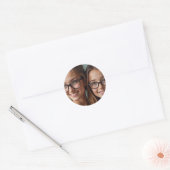 Sticker Rond Obligation intemporelle (Enveloppe)