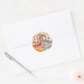 Sticker Rond Obligation mariage (Enveloppe)