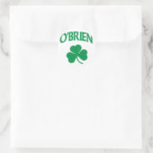 Sticker Rond O'Brien Irish (Sac)