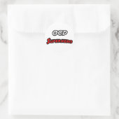 Sticker Rond OCD Superhero (Sac)
