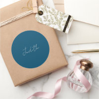 Ocean Blue Professional Calligraphy Ajouter un nom