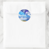 Sticker Rond Ocean Breeze (Sac)
