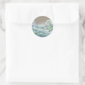 Sticker Rond Océan Deva, océan Deva Darlene P. Coltrainwww…. (Sac)