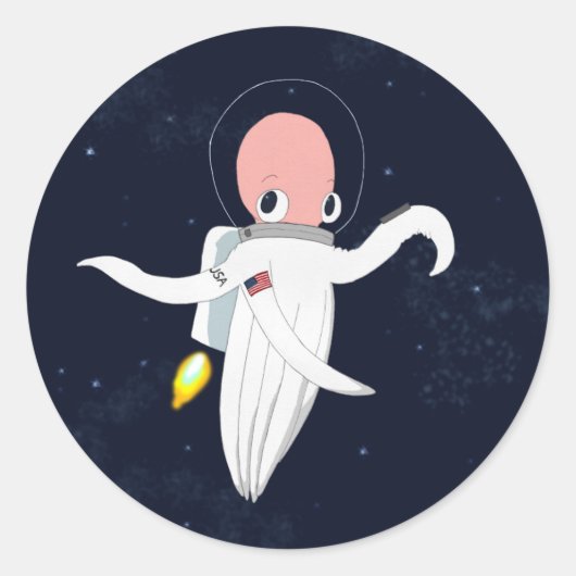 Sticker Rond Octonaut (Devant)