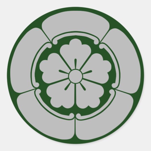 Sticker Rond Oda Mokkou(LG) (Devant)