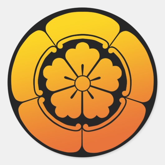 Sticker Rond Oda Mokkou(YO) (Devant)