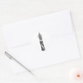 Sticker Rond Odalisk (Enveloppe)