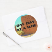 Sticker Rond ODAT de l'élément Terre (Enveloppe)