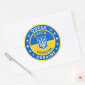 Sticker Rond Odesa Ukraine (Enveloppe)