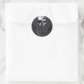Sticker Rond Odin's Whisper : l'invocation de l'esprit viking (Sac)