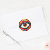 Sticker Rond Oeil (Enveloppe)