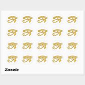 Sticker Rond OEil de Horus (Feuille)