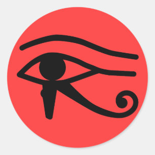 Sticker Rond Oeil de Horus