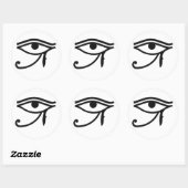 Sticker Rond OEil de Horus (Feuille)