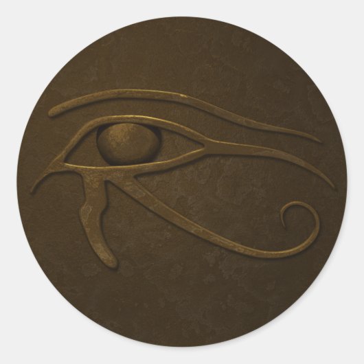 Sticker Rond Oeil de Ra (Devant)