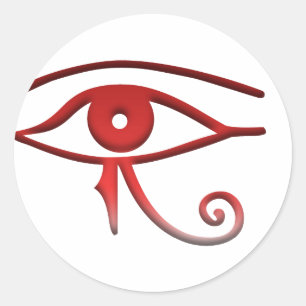 Sticker Rond Oeil des cordes