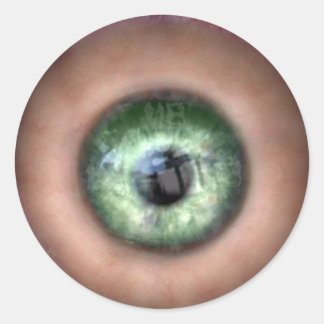 Sticker Rond OEil du monstre Halloween KRW