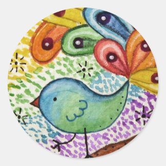 Sticker Rond "Oeil Du Porteur"